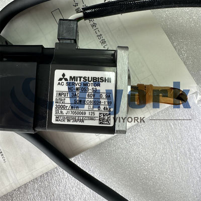 Mitsubishi HC-MF053-S3 AC SERVO MOTOR 50W 3000RPM 0.9A 60V NEW