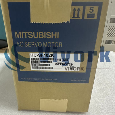 HC-SF102K Mitsubishi AC SERVO MOTOR 1KW 123V 2000RPM 6A NEW