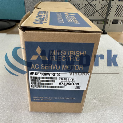 HF-KE73BKW1-S100 Mitsubishi AC SERVO MOTOR 750W 3000RPM 106V 5.2A  NEW