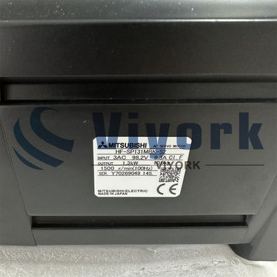 HF-SP131MBK-S2 Mitsubishi AC SERVO MOTOR 1.3KW 3000RPM 98.2V 9.3A NEW