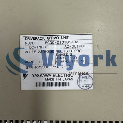 SGDC-010101ARA Yaskawa 100W Industrial Servo Drives 1.1AMP Servo Drive USED