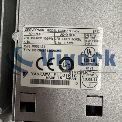 Yaskawa SGDH-15DE-OY 380-480V 1.5KW Industrial Servo Drives 4.8AMP NEW