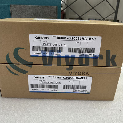 Omron R88M-U20030HA-BS1 AC SERVO MOTOR NEW
