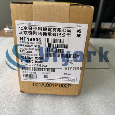 Fanuc A06B-0115-B804 AC Servo Motor 1.5 A White