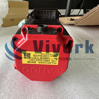 Fanuc A06B-0115-B804 AC Servo Motor 1.5 A White