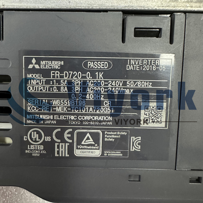 Mitsubishi FR-D720-0.1K INVERTER NEW