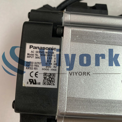 Panasonic MSMD082P1S 750W 2500P/R INCREMENTAL ENCODER AC SERVO MOTOR 200V NEW