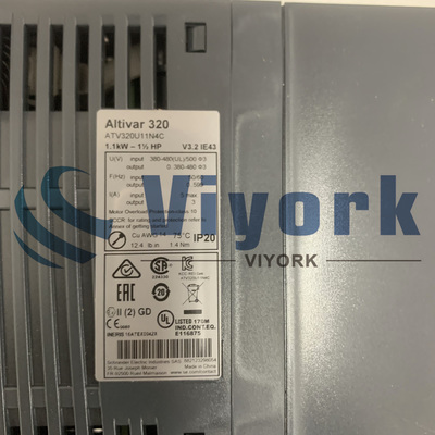Schneider ATV320U11N4C DRIVE ALTIVAR 320 SERIES VARIABLE SPEED 380-500VAC NEW
