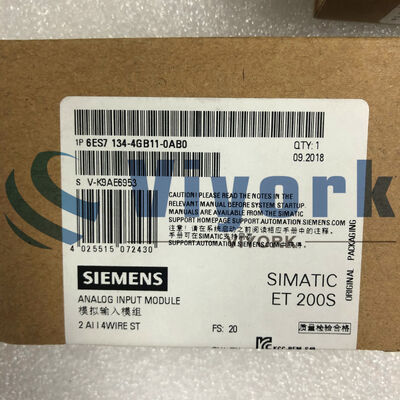 Siemens 6ES7134-4GB11-0AB0 ANALOG ELECTRONIC MODULES 24V SUPPLY VOLTAGE NEW