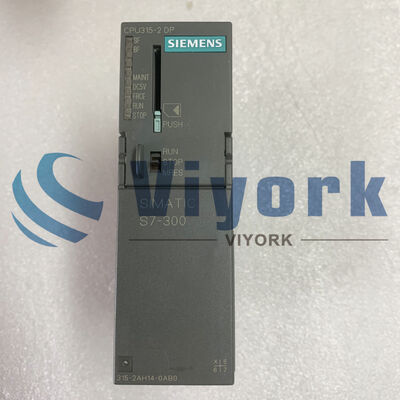 Siemens 6ES7315-2AH14-0AB0 CPU MODULE 24 VDC 256KB WORK MEMORY NEW