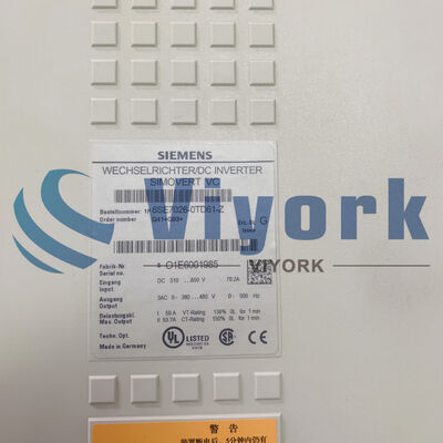 Siemens 6SE7026-0TD61-Z DRIVE 30KW 59AMP 510-650VDC NEW