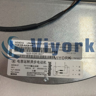 Siemens 6SY7000-0AB66 RADIAL FAN UNIT FOR TYPE G CONSTRUCTION NEW