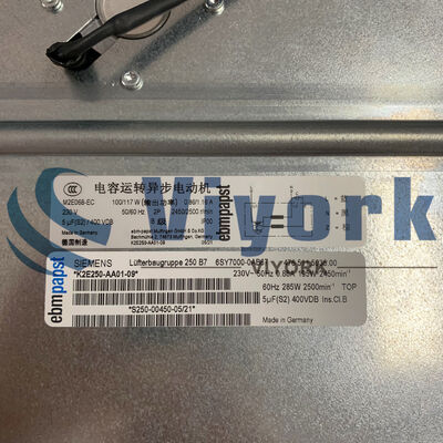 Siemens 6SY7000-0AB67 FAN RADIAL 230VAC 0.86/1.16AMP 195/265W 50/60HZ NEW