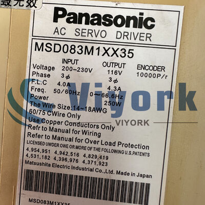 MSD083M1XX35 SERVO DRIVE NEW