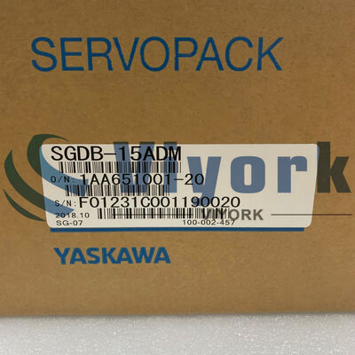 Yaskawa SGDB-15ADM SERVO DRIVE 3-PHASE 200-230VAC INPUT 10AMP NEW