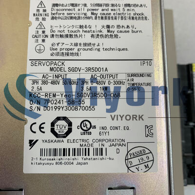 Yaskawa SGDV-3R5D01A SERVO DRIVE SIGMA 5 SERIES 400VAC 3.5 AMPS 1KW NEW
