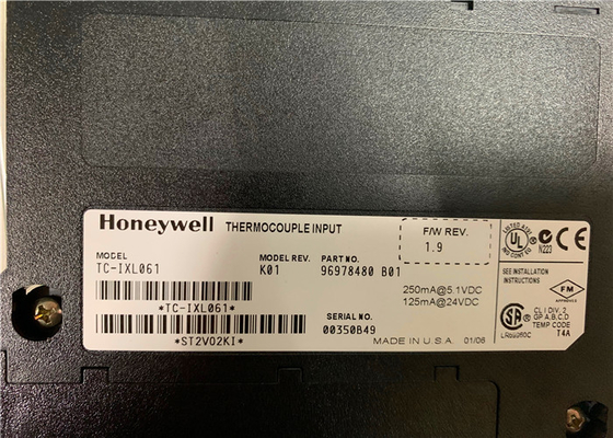 Thermocouple Input Redundant Power Supply Module Honeywell Tc-Ixl061/Tk-Ixl061 P/N 96978480-B01