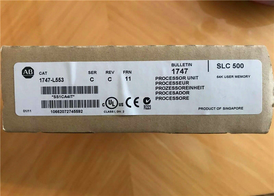 Allen Bradley 1747-L553 /C SLC 500 SLC 5/05 Processor Module 64K Ethernet & RS-232