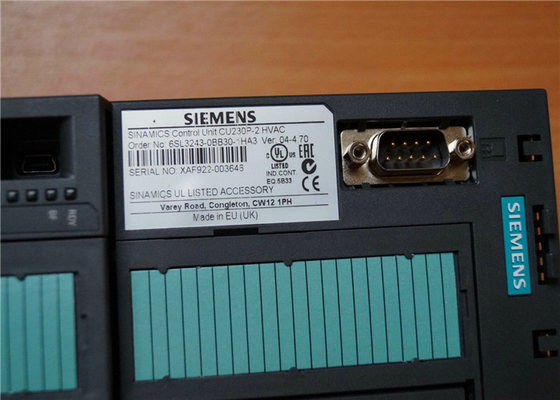 6SL3243-0BB30-1HA3 Siemens Sinamics G120 Control Unit CU230P-2 HVAC Frequency Inverter