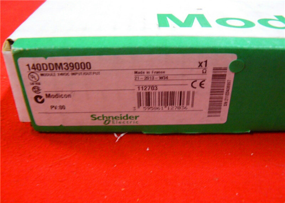 140DDM39000 New Factory Sealed Modicon DC Input Output Module 140-DDM-390-00