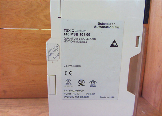 Schneider Auto 140MSB10100 Modicon Quantum PLC Control Module Single Axis Motion