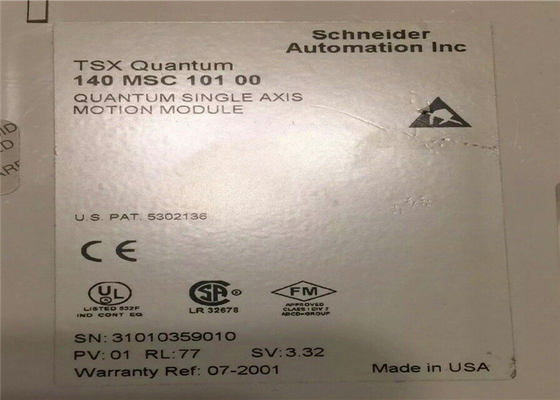 SCHNEIDER TSX QUANTUM 140MSC10100 SINGLE AXIS MOTION MODULE140MSC10100