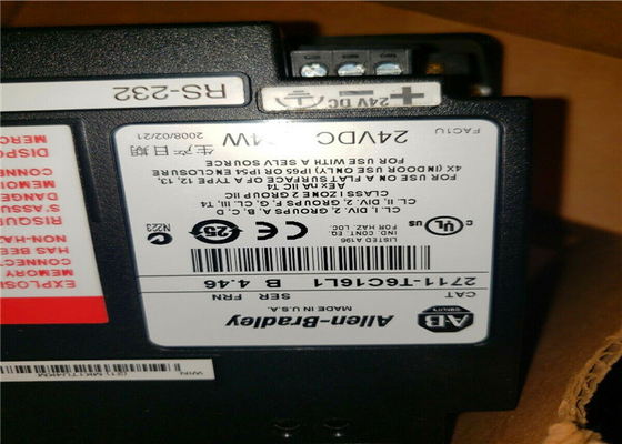 Allen Bradley 2711-T6C16L1 /B HMI Touch Screen 4.46 PanelView 600 Color Touch RS232 DF1 WRNTY