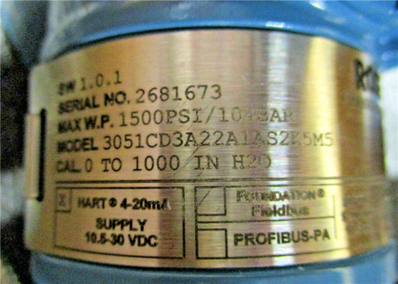 Safety Rosemount Gage Pressure Transmitter 3051CD3A02A1AB1H2L4M5 -248 To 248 Bar