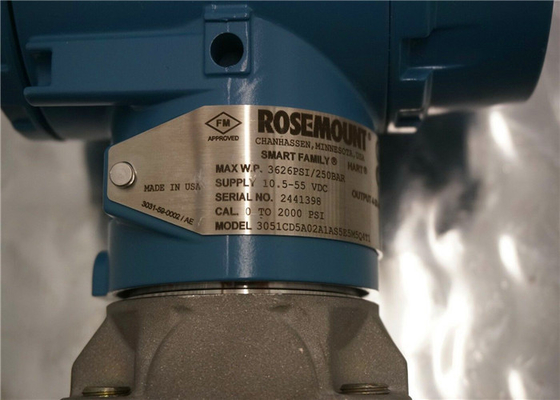 Rosemount 3051 Differential Pressure Transmitter 3051CD5A02A1AB1H2L4M5 -2000 To 2000PSI