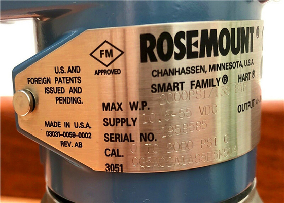 CE Rosemount Coplanar Transmitter 3051c 3051CG5A02A1AB1H2L4M5 -14.2 To 2000PSI