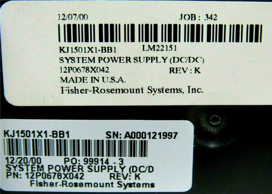 12P0678X022 System Passthrough Redundant Power Supply 12 /12VDC