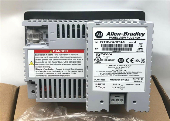 ALLEN BRADLEY 2711P-B4C20A8 PANELVIEW PLUS 400 TOUCH 120VAC ETHERNET