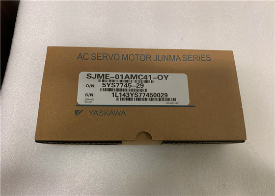 Yaskawa SJME-01AMC41-OY Junma Ac Servo Motor 100w 3000rpm 0.318nm Non - Braked