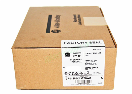 2711P-K4M20A8 2711P-K4M20D8 AB Panelview Plus 400 4 Inch Graphic Terminal Module In Box