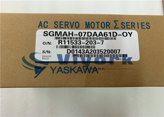 SGMAH-07DAA61D-OY Ins.B Yaskawa Electric Servo Motor 650W 400V 2.2AMPS 3000RPM