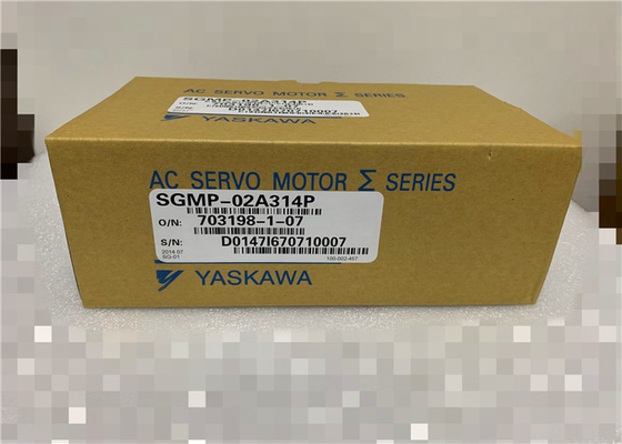 Industrial AC Servo Motor Yaskawa SGMP-02A314P 200W 200V 2A 3000RPM