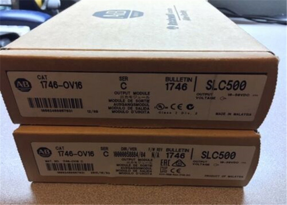 New Allen Bradley 1746-OV16 Series C SLC 500 16-Ch DC Output 10-50V DC Sink