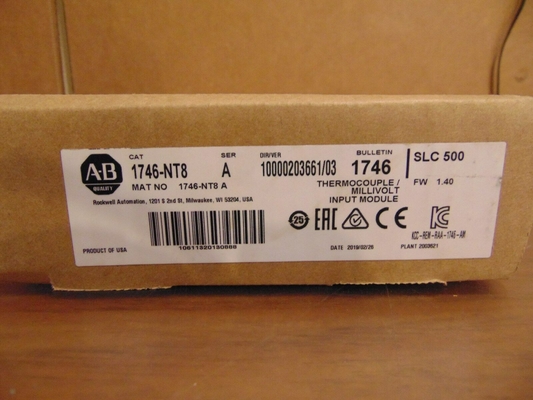 Allen Bradley 1746-NT8 Ser A Thermocouple MV Input Module SLC 500 1746NT8 (A)