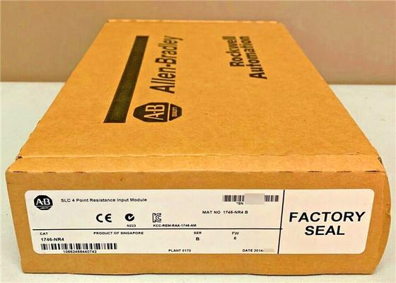 1746-NR4 B FRN 5 SLC 500 Allen Bradley Analog Input Module RTD Resistance