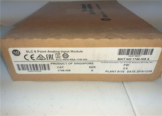 1746-NI8 Series A 1746-N18 Allen Bradley Module SLC 500 Analog Input 8- Ch 2.0