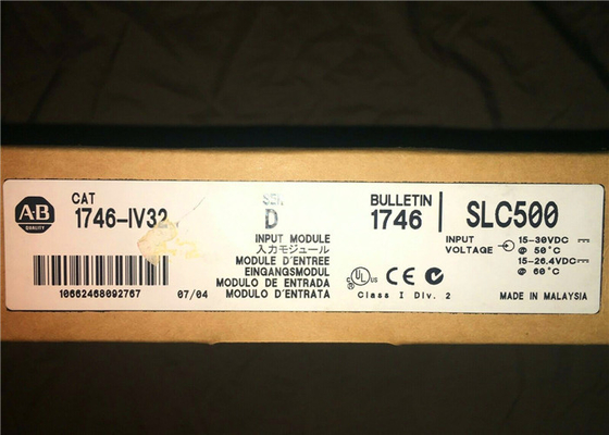 Allen Bradley 1746-IV32 Ser D Source Digital Input Output Module SLC 500 1746IV32 15 - 30 VDC