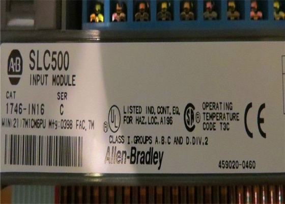 Allen - Bradley 1746-IN16 Digital Input Output Module SLC 500 Digital AC Input