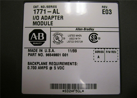 Allen Bradley 1771-AL Digital Input Output Module 1771-ALX Adapter 1771AL 1771-ALX