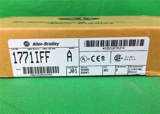 ALLEN BRADLEY 1771-IFF/A Fast Analog Input Module REV. J01 1771IFF