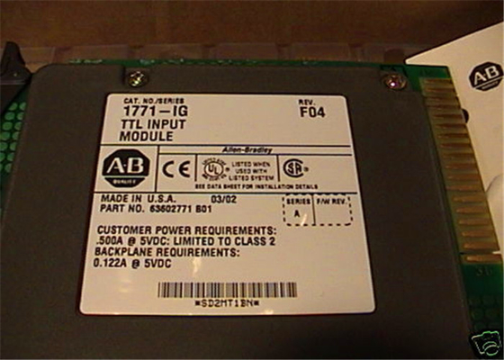 ALLEN BRADLEY 1771-IG TTL Digital Input Output Module (+5V) Part # 636027-01