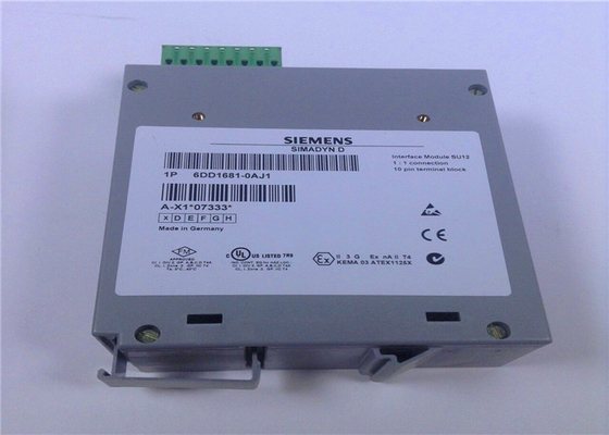 Siemens 6DD1681-0AJ1 Converter Su12 Interface Module