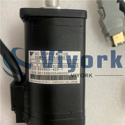 0.13HP 100W 200V Incremental AC Servo Motor SGMAH-01AAA4B