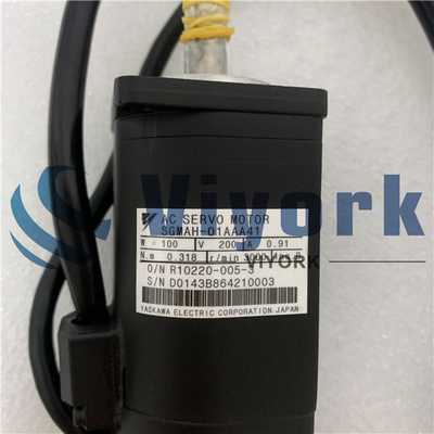 3000RPM 0.91A 0.13HP AC Servo Motor SGMAH-01AAA41