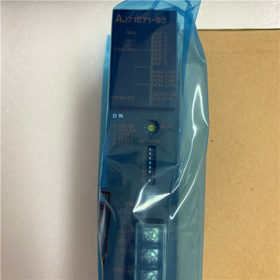 AJ71E71-S3 CAT5 TCP Connection Module PLC Control AC100V