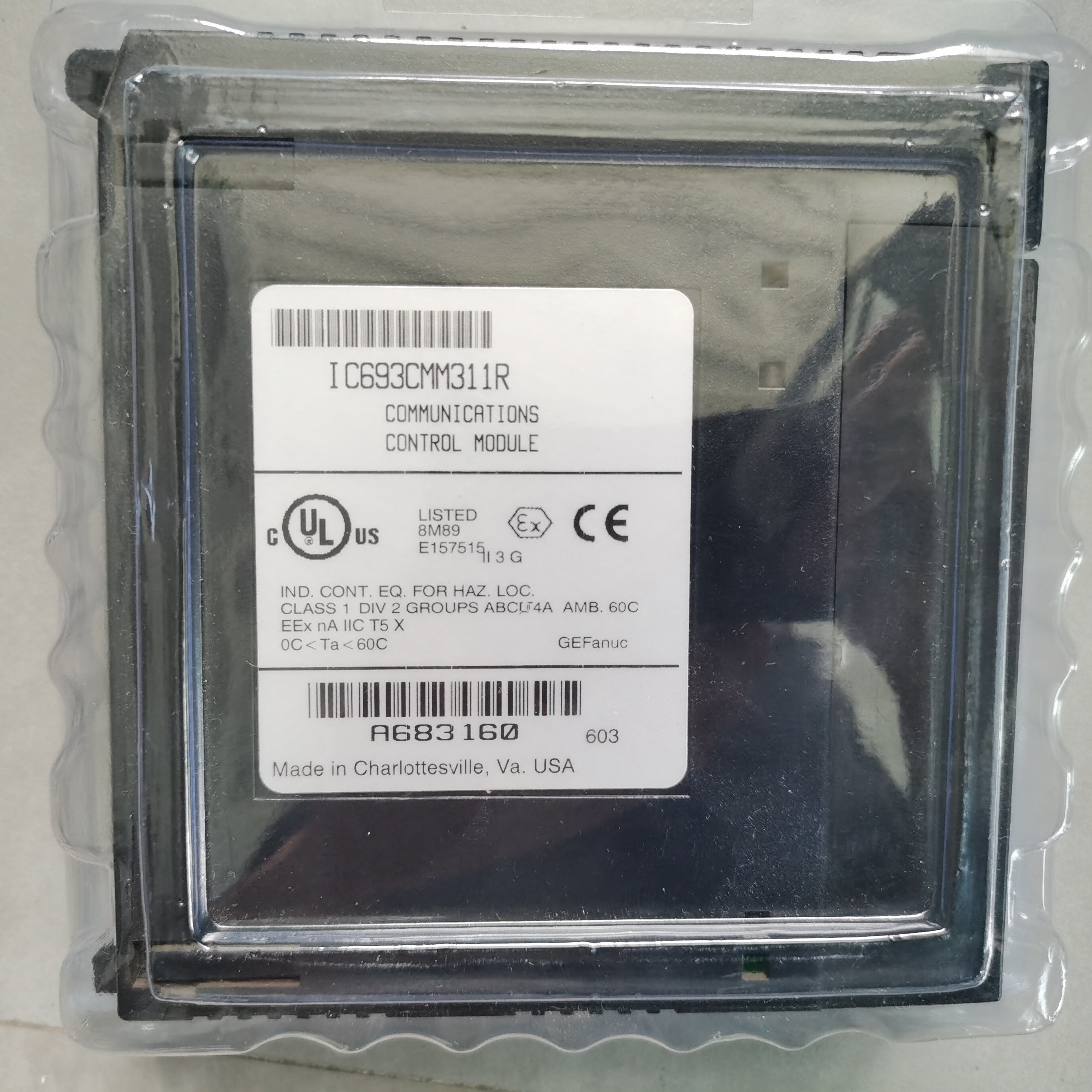 GE Fanuc IC693CMM311 Communications Control Module With 8 Outputs And 2 ...